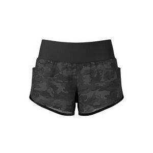 Black Camo Women's Athletic Shorts